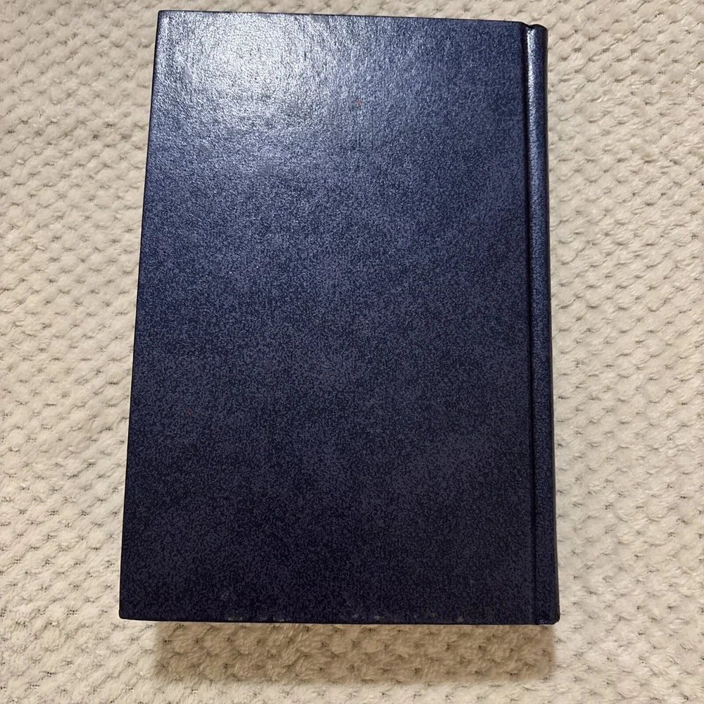 Holy Bible Placed by the Gideons In‎ Memory Edition Prayer Hardcover Blue